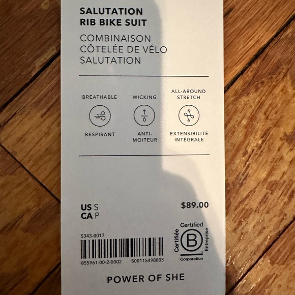 Athleta Salutation Rib Bike Suit - Picture 6 of 7